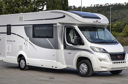 6 Berth Auto Roller 707 Low Line Motorhome